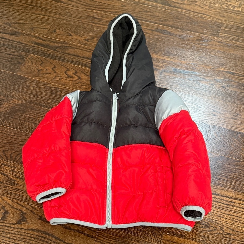 Jumping Beans Black and Gray Jacket size 5T